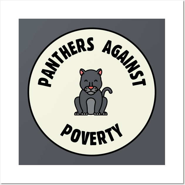 Panthers Against Poverty Wall Art by Football from the Left